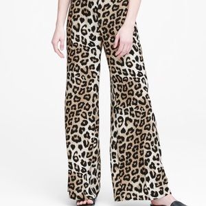 Banana Republic High-Rise Wide-Leg NWT Pants 0s